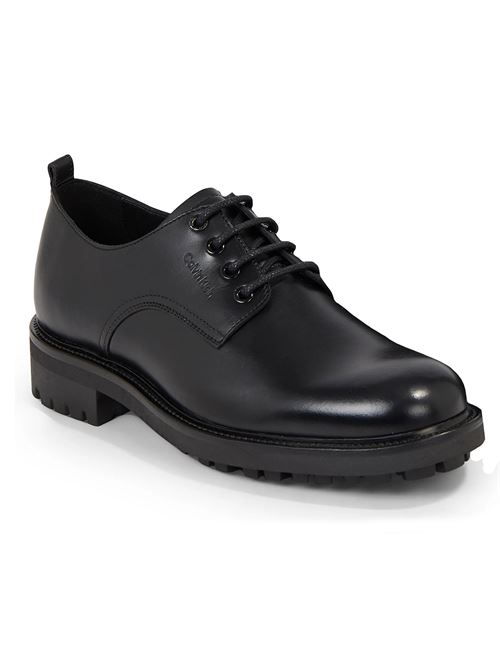 CALVIN KLEIN Men's Leather Lace-Up Shoes CALVIN KLEIN | HM0HM01230BEH